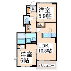 コート・ドールＡの物件間取画像